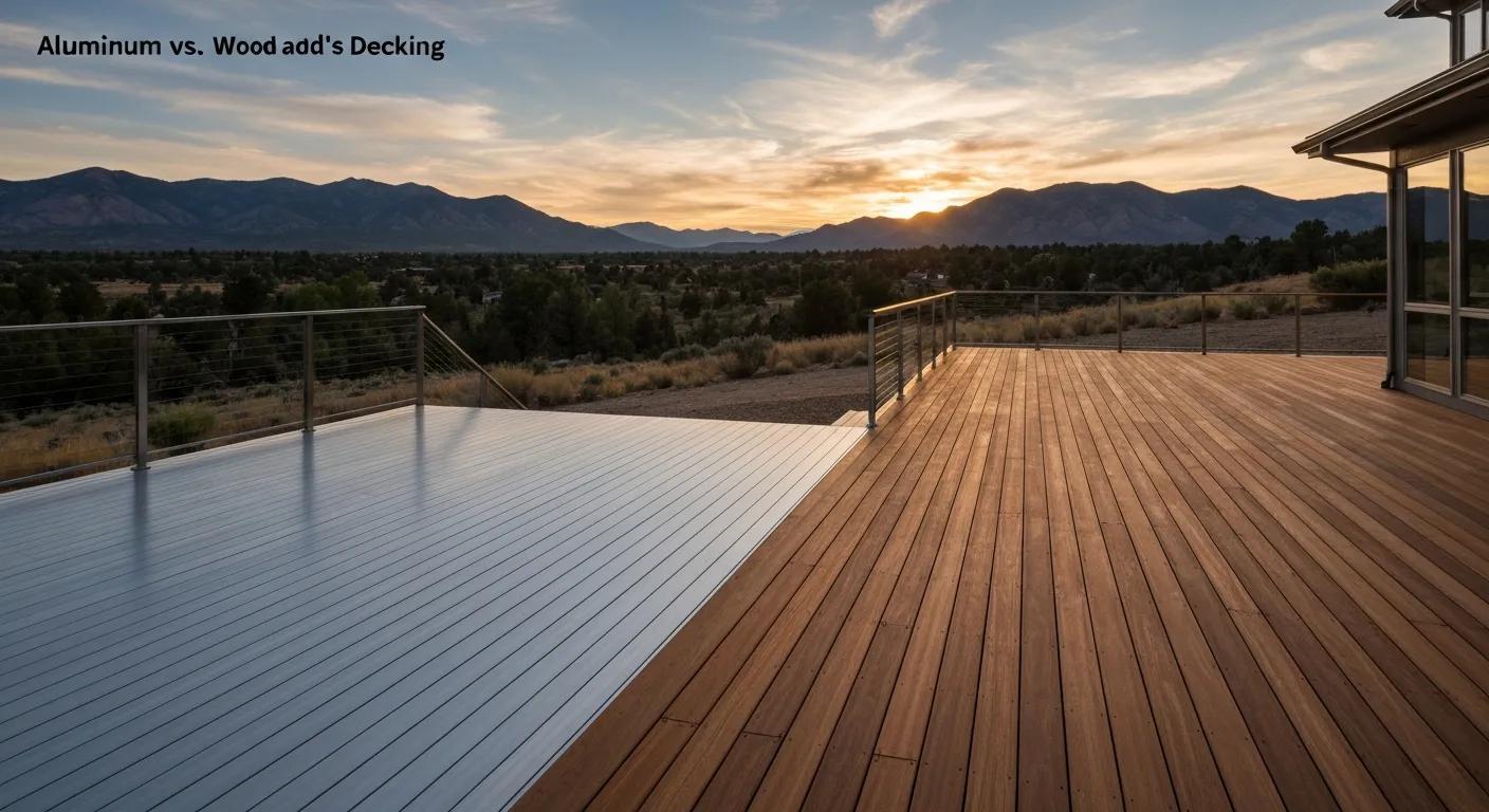 Aluminum vs. Wood Decking: Colorado's Choice